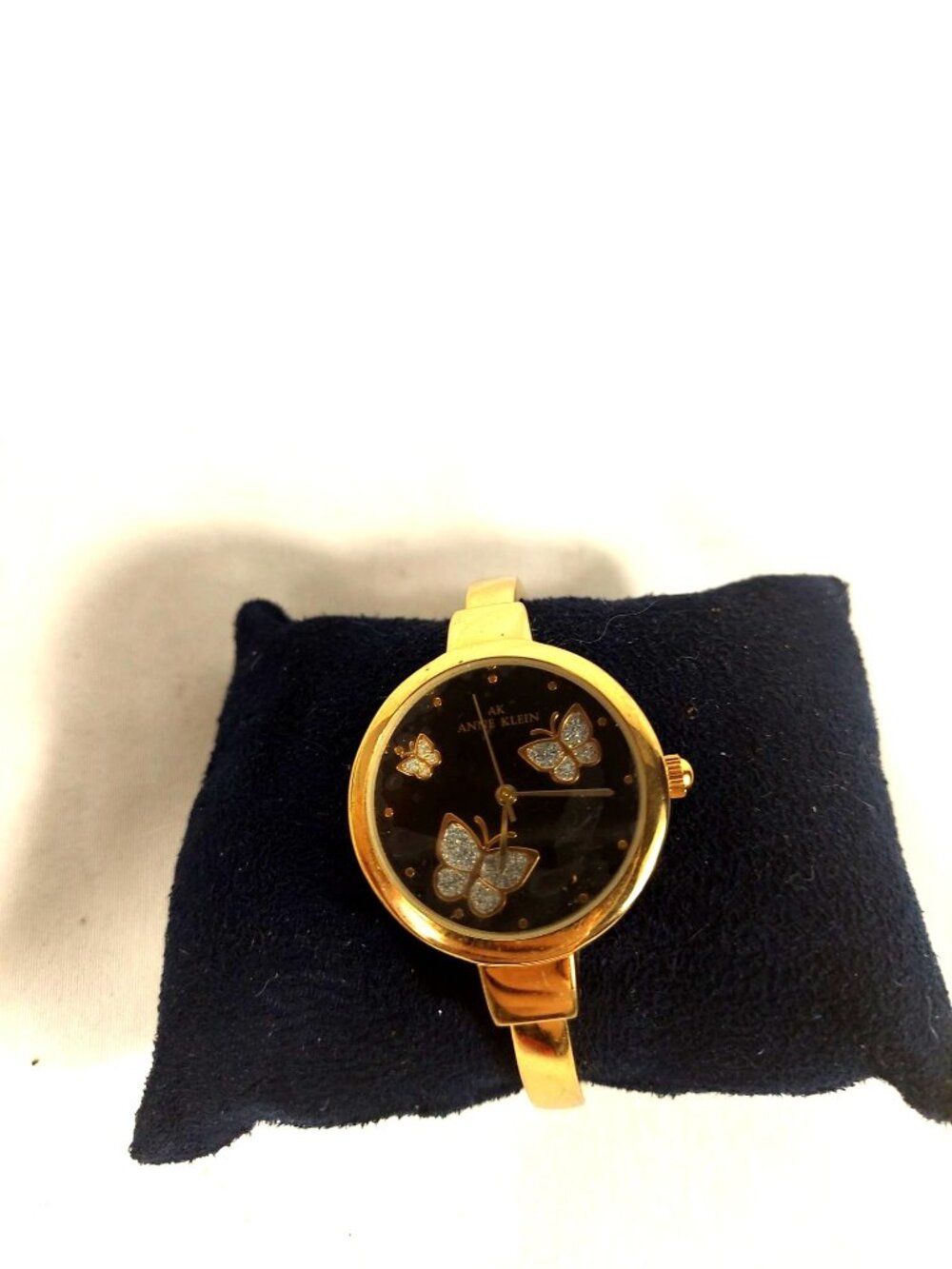 Anne Klein 1988 Butterfly Gold Bracelet Watch NOS Delicate Old Money Gift